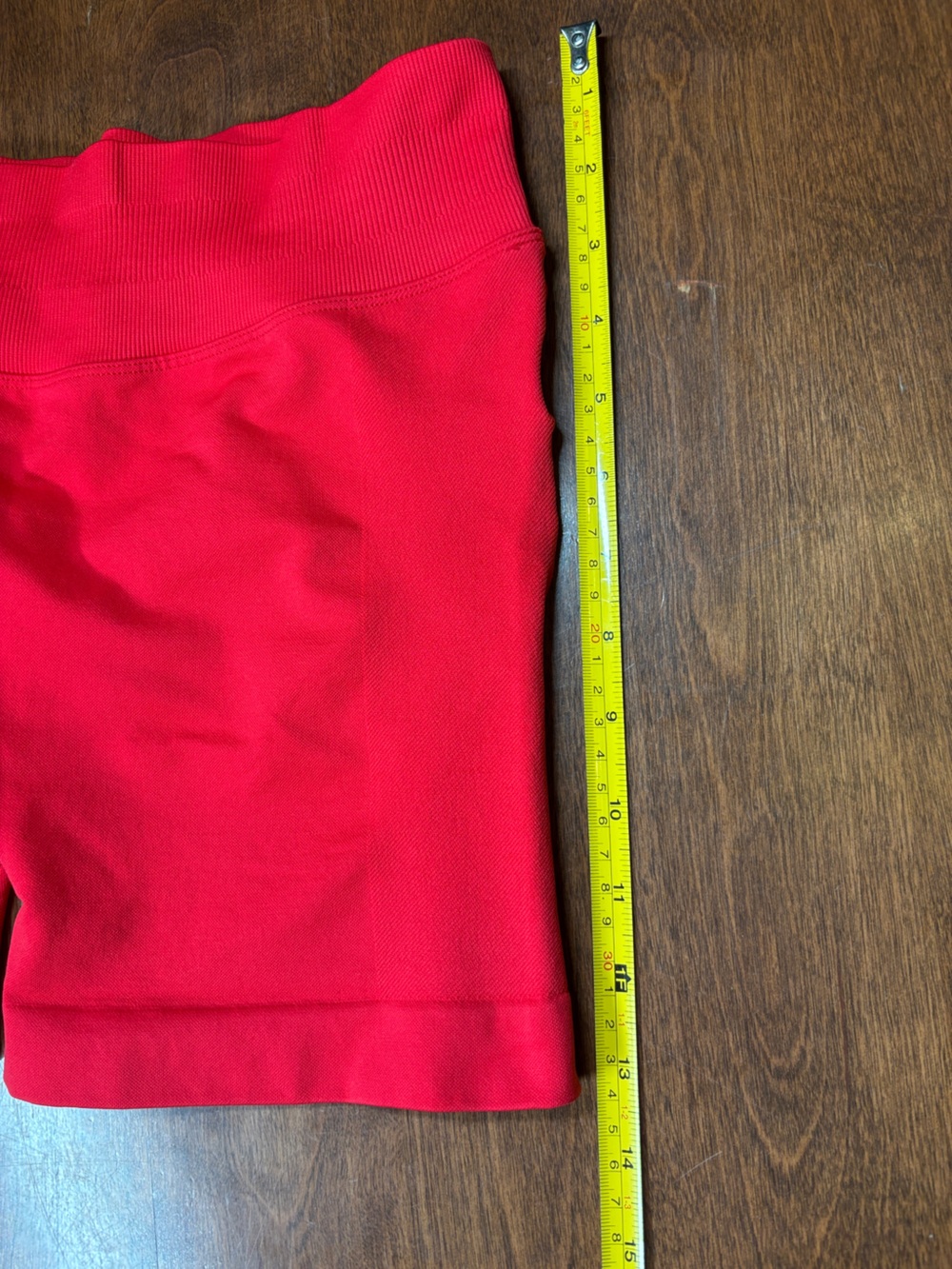 Red Performance Shorts - Picture 4 of 4